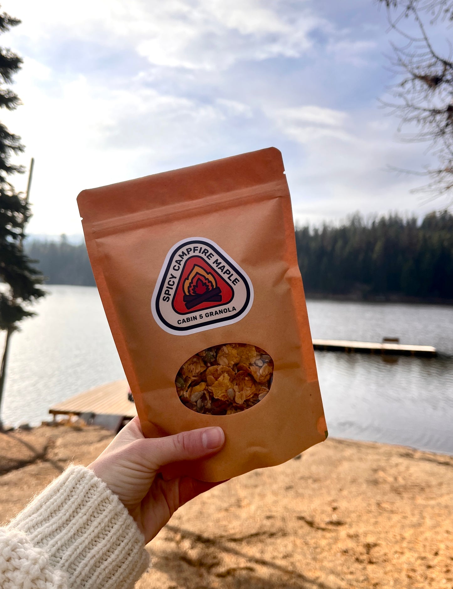 Spicy Campfire Maple Granola